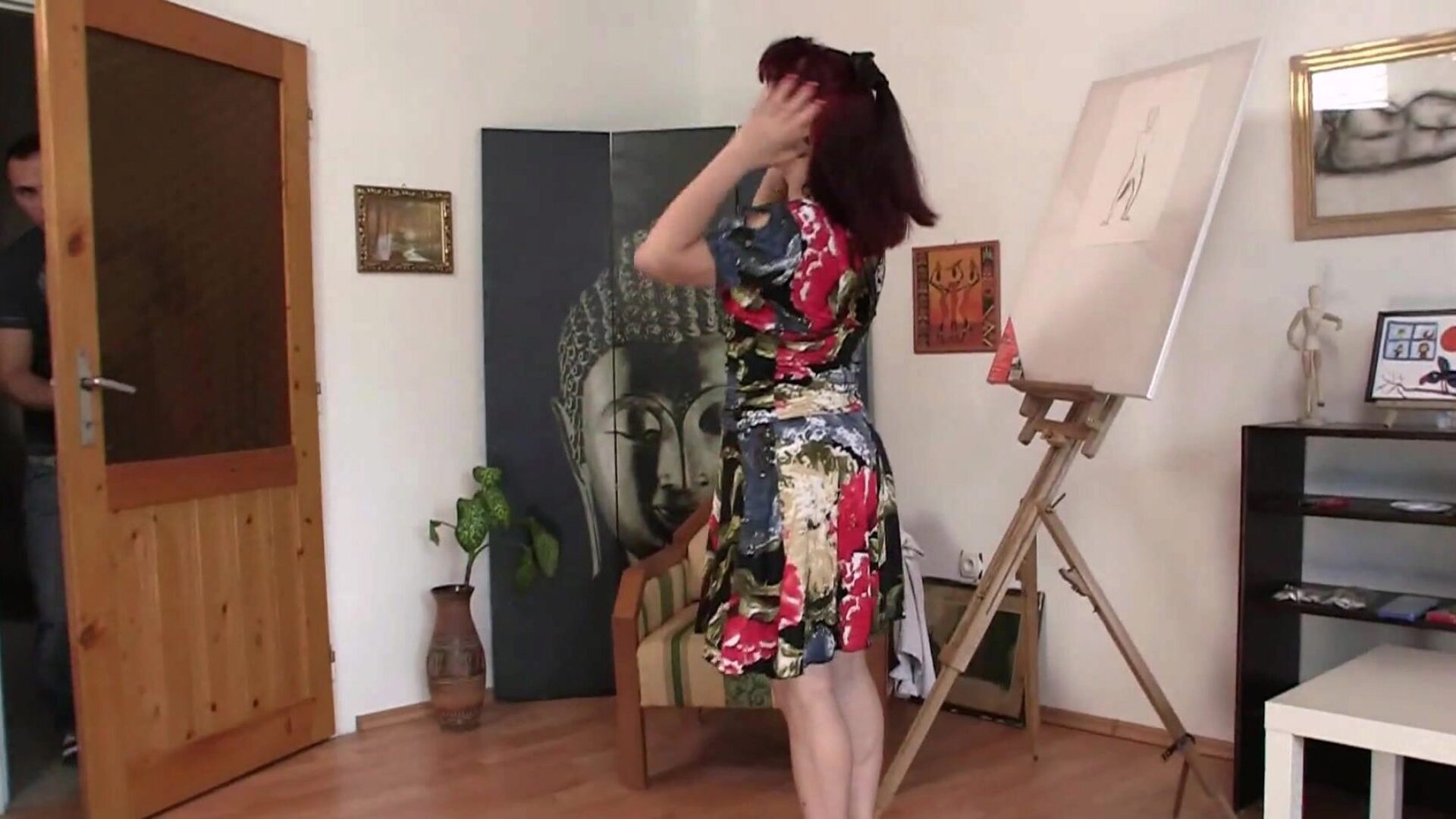 Old lady providing a boy a fellatio gives herself a nail Aug 20th 2021